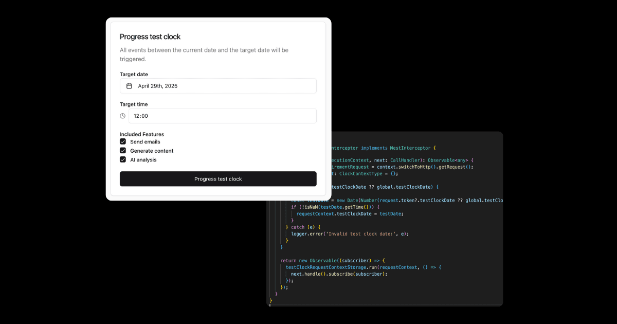 Building a test clock: a smarter way to test time-sensitive features at scale
